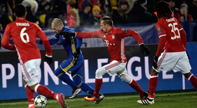 Bayern Münih Rusya&#039;da dondu kaldı!
