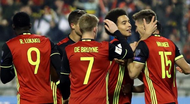 Belçika'dan Estonya'ya 8 gol Belçika'dan Estonya'ya 8 gol