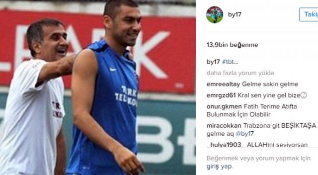 Burak Yılmaz&#039;ın &quot;Şenol Güneş&quot;li paylaşımı kafa karıştırdı