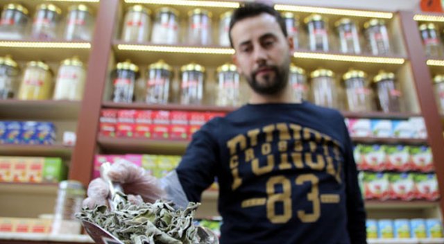 Cep yakan ıhlamurun yerini ada çayı aldı Cep yakan ıhlamurun yerini ada çayı aldı
