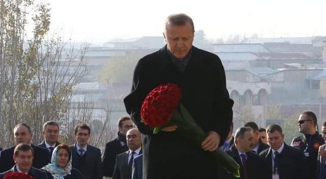 Cumhurbaşkanı Erdoğan Özbekistan'da Cumhurbaşkanı Erdoğan Özbekistan'da