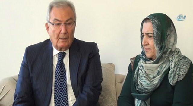 Deniz Baykal, Ahmet Türk&#039;ün ailesini ziyaret etti