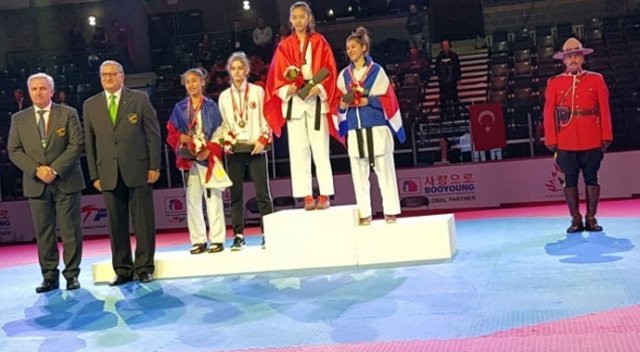 Derya Eşme dünya üçüncüsü oldu Derya Eşme dünya üçüncüsü oldu