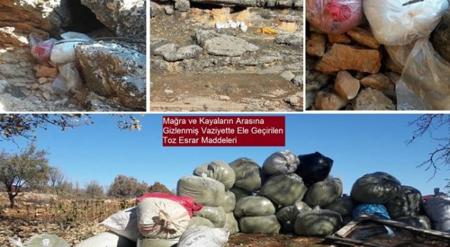 Diyarbakır'da 8,5 ton esrar ele geçirildi Diyarbakır'da 8,5 ton esrar ele geçirildi