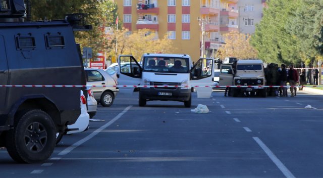 Diyarbakır’da şüpheli kamyonet paniği