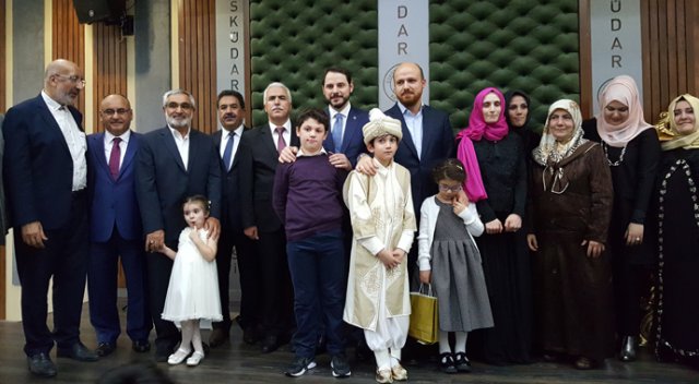 Erdoğan ailesi, şehidin oğullarını yalnız  bırakmadı