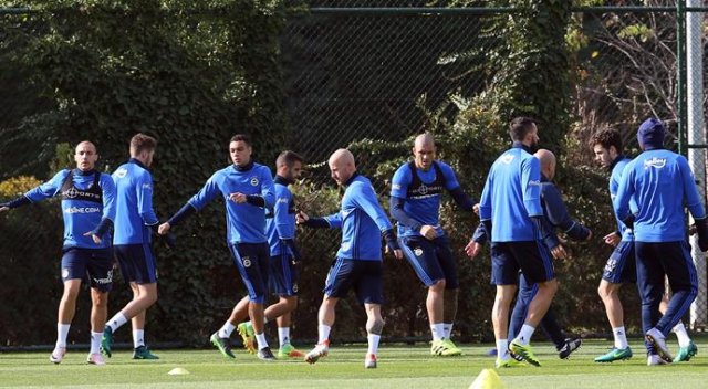 Fenerbahçe, Zorya maçı hazırlıkarını sürdürdü