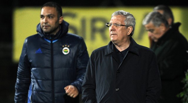 Futbolcular Aziz Yıldırım&#039;a söz verdi