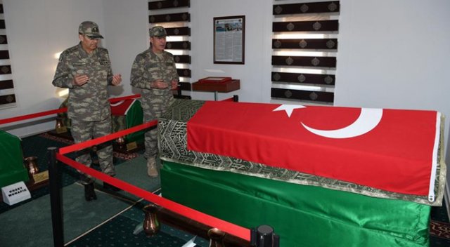 Genelkurmay Başkanı Hulusi Akar&#039;dan Süleyman Şah ziyareti