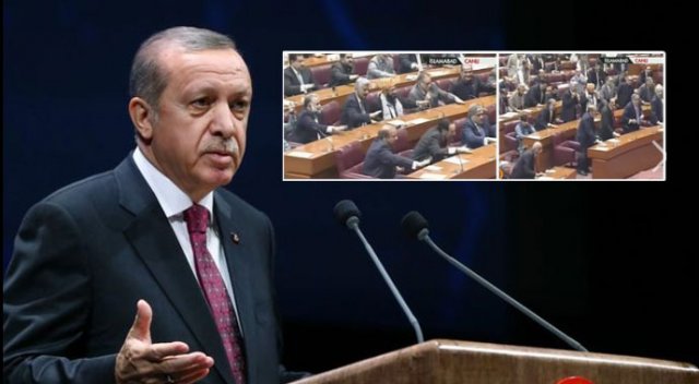 Herkes protesto ediyorlar sandı ama... Herkes protesto ediyorlar sandı ama...