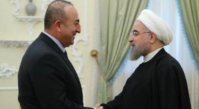 Ruhani'den Çavuşoğlu'na işbirliği çağrısı Ruhani'den Çavuşoğlu'na işbirliği çağrısı