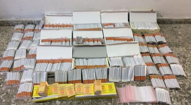 Jandarma, kaçak tütün ve tütün malzemeleri ele geçirdi Jandarma, kaçak tütün ve tütün malzemeleri ele geçirdi