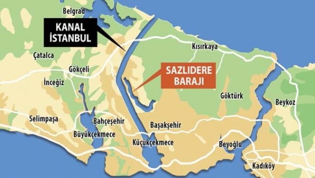 Kanal İstanbul'da ikinci Haliç planı Kanal İstanbul'da ikinci Haliç planı