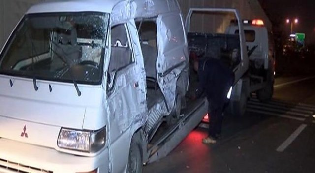Küçükçekmece'de feci kaza: 1 ölü