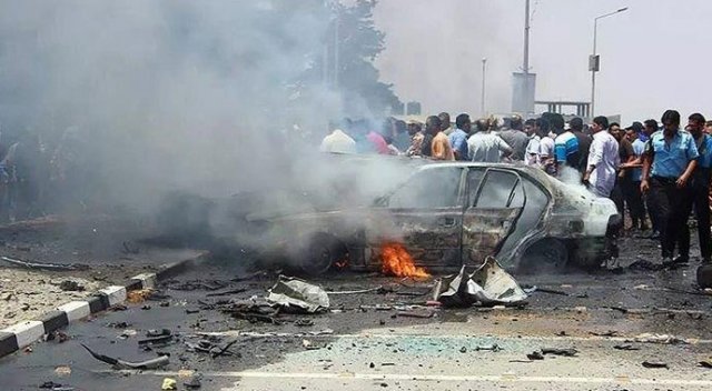 Libya'da bombalı saldırı! Libya'da bombalı saldırı!