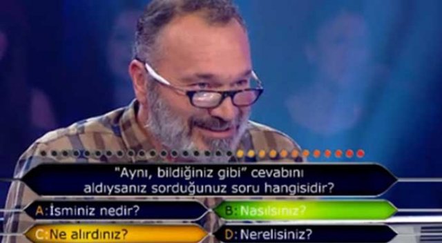 Milyoner'de ilk soruda elenen yarışmacı şaşırttı Milyoner'de ilk soruda elenen yarışmacı şaşırttı