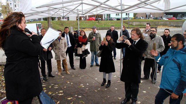 NSU terör örgütü Köln&#039;de protesto edildi