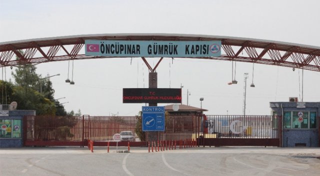 Öncüpınar Sınır Kapısı kapatıldı Öncüpınar Sınır Kapısı kapatıldı