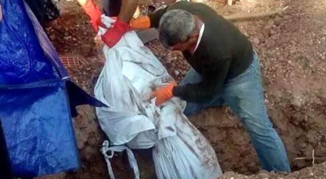 PKK'lı cenazesi 4 gün sonra mezardan çıkarıldı