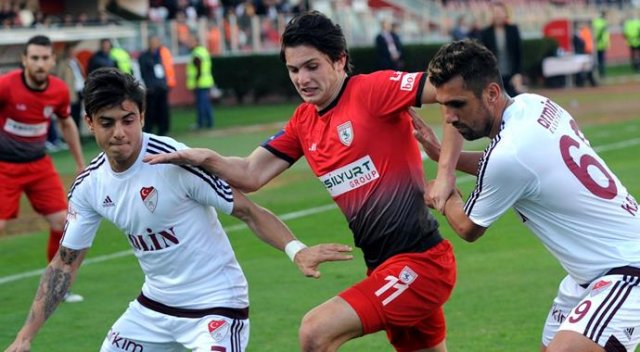 Samsunspor ile Elazığspor maçı golsüz bitti