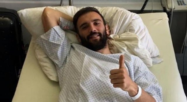 Serdar Kurtuluş, Almanya'da ameliyat oldu Serdar Kurtuluş, Almanya'da ameliyat oldu