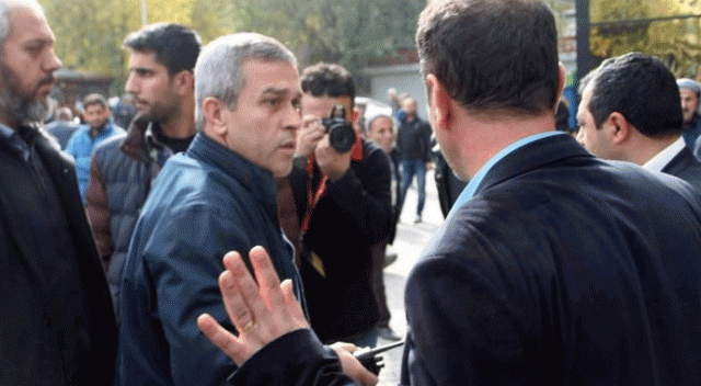 HDP'li başkana polisten tokat gibi cevap! HDP'li başkana polisten tokat gibi cevap!