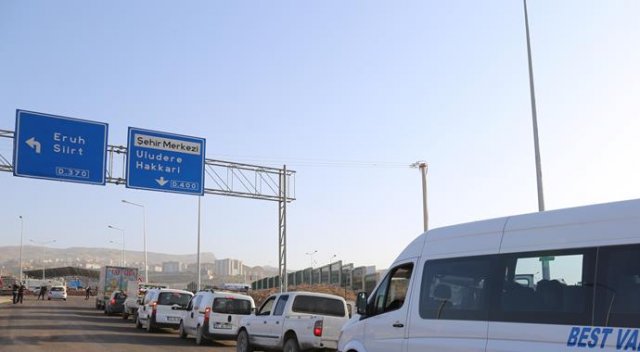 Şırnak'ta 8 aylık hasret sona erdi Şırnak'ta 8 aylık hasret sona erdi