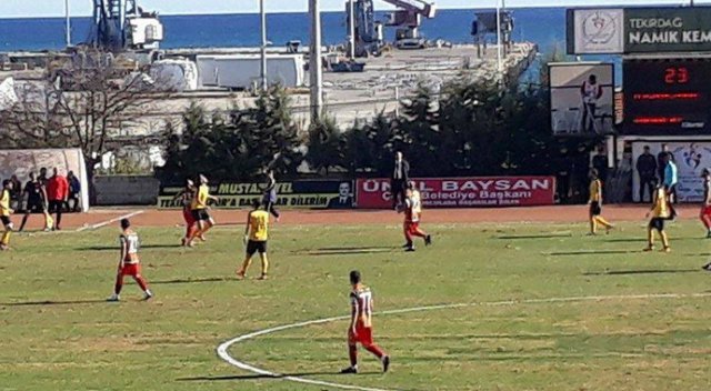Tekirdağspor 1 puana razı oldu Tekirdağspor 1 puana razı oldu