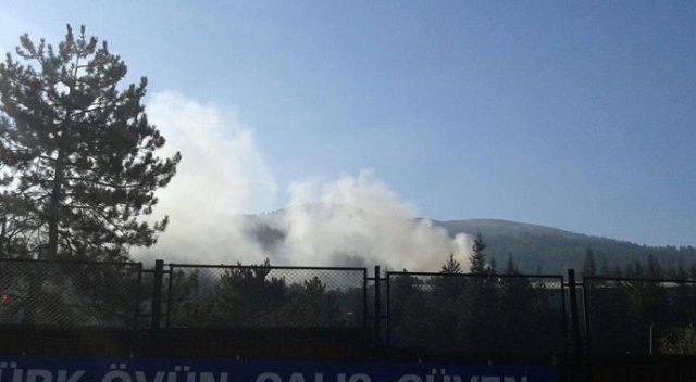 Tokat'ta 48. Piyade Eğitim Alayı'nda yangın Tokat'ta 48. Piyade Eğitim Alayı'nda yangın
