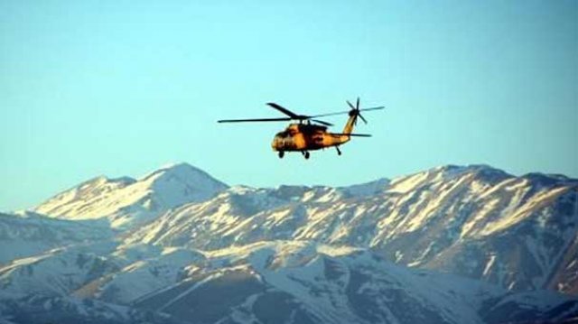 Tunceli’de hava destekli operasyon