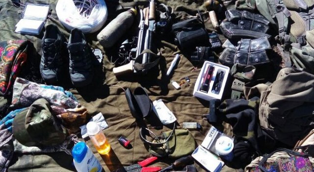 Van'da PKK'ya ait mühimmat ve muhtelif malzeme ele geçirildi