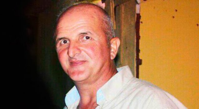 Yamaçtan yuvarlanan kaya üzerine düştü, öldü!