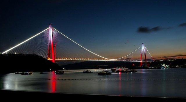 Yavuz Sultan Selim Köprüsü sigortalandı Yavuz Sultan Selim Köprüsü sigortalandı