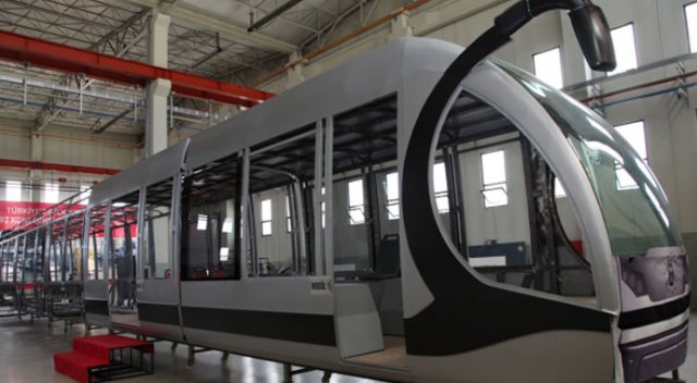Yerli tramvayla 700 bin avro yurt içinde kaldı Yerli tramvayla 700 bin avro yurt içinde kaldı