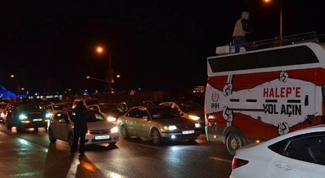 &#039;Halep&#039;e Yol Açın&#039; kampanyası konvoyu Konya&#039;ya ulaştı