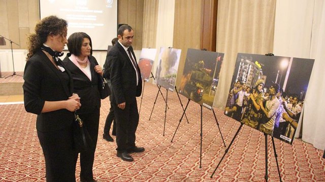 15 Temmuz Fotoğraf Sergisi Kazakistan'da açıldı 15 Temmuz Fotoğraf Sergisi Kazakistan'da açıldı