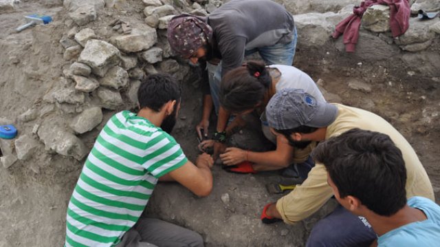 2 bin 600 yıllık mutfak bulundu