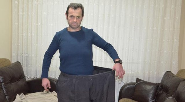2 yılda 100 kilo verdi!