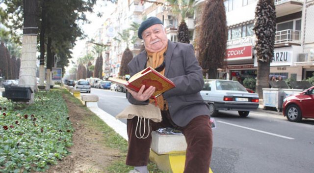 83 yaşındaki Kamil dededen ilginç eylem