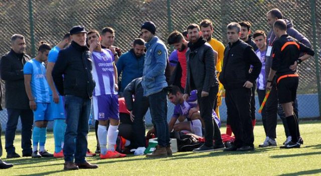 Antrenörü maçta hayatını kurtardı