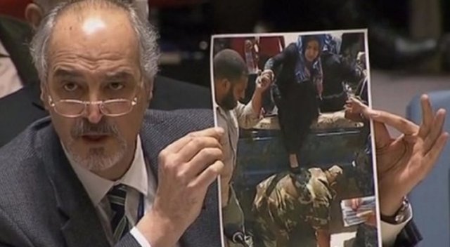 BM Güvenlik Konseyi'nde skandal! Delil diye yanlış fotoğrafı gösterdi.... BM Güvenlik Konseyi'nde skandal! Delil diye yanlış fotoğrafı gösterdi....