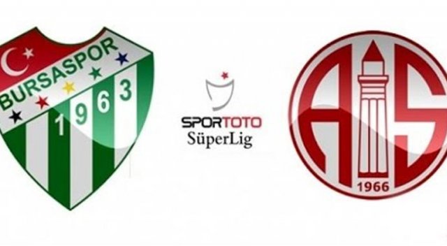 Bursaspor'un konuğu Antalyaspor Bursaspor'un konuğu Antalyaspor