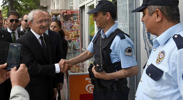 CHP'den polise "yanınızdayız" mesajı CHP'den polise "yanınızdayız" mesajı