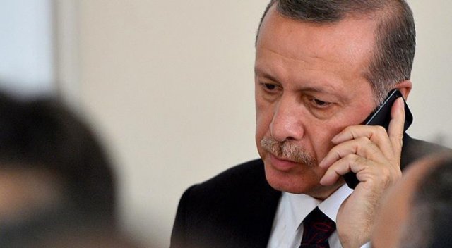 Cumhurbaşkanı Erdoğan Putin'le telefonda konuştu Cumhurbaşkanı Erdoğan Putin'le telefonda konuştu