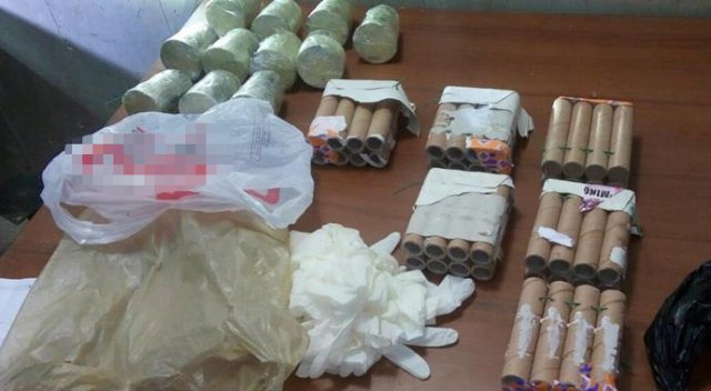 Diyarbakır'da çok sayıda patlayıcı bulundu Diyarbakır'da çok sayıda patlayıcı bulundu