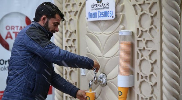 Diyarbakır'da vatandaşlara ücretsiz çorba