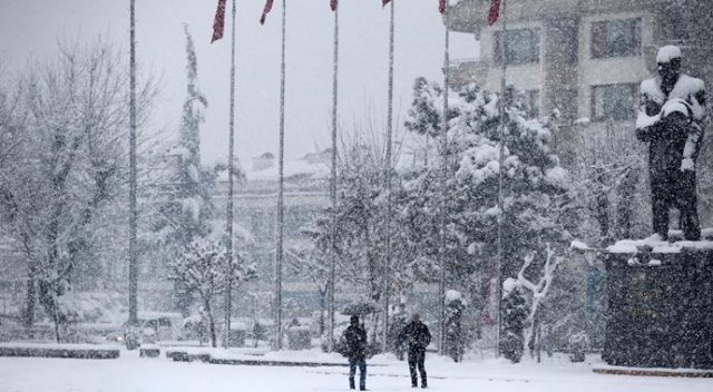 Düzce'de kar yağışı Düzce'de kar yağışı