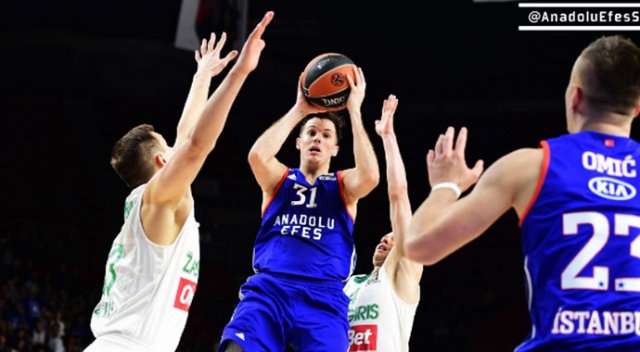 Efes Litvanya’da kaybetti Efes Litvanya’da kaybetti