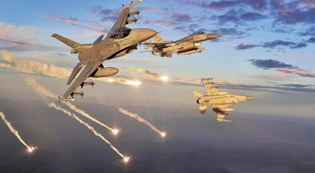 El Bab'da DEAŞ'ın barınakları vuruldu