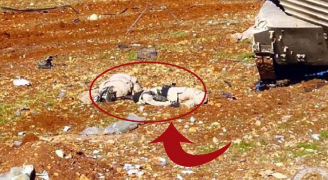 El Bab'da öldürülen DEAŞ'lı teröristlerin üzerinden canlı bomba yelekleri çıktı